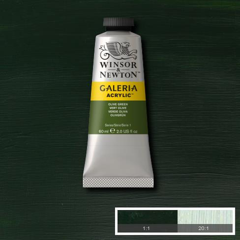 Winsor & Newton Galeria Acrylic Olive Green 60ml