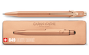 Caran d'Ache 849 Rose Gold pen
