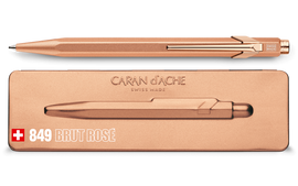 Caran d'Ache 849 Rose Gold pen