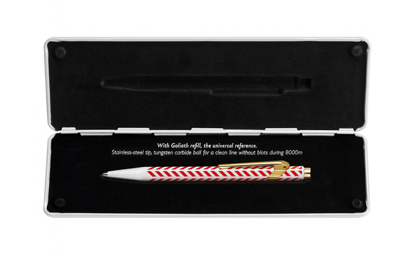 Caran d'Ache 849 Chevron Limited Edition pen