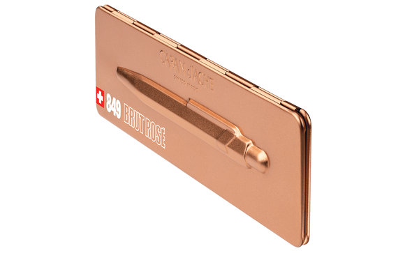 Caran d'Ache 849 Rose Gold pen