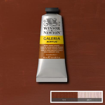Winsor & Newton Galeria Acrylic Burnt Sienna Opaque : 60ml
