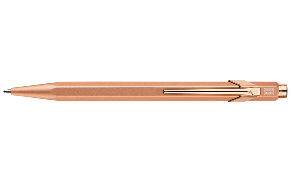 Caran d'Ache 849 Rose Gold ballpoint pen