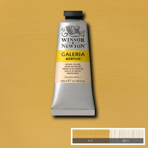 Winsor & Newton Galeria Acrylic Naples Yellow : 60ml