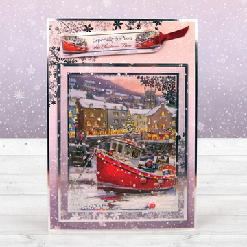 Hunkydory Snowfall Acetate printed sheet A4 - 0