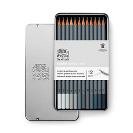 Winsor & Newton : Sketching set : Studio collection 12 piece set