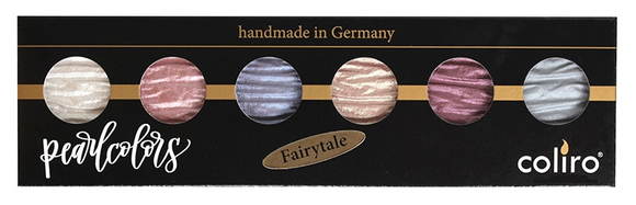 Finetec Coliro Mica Watercolour Paints M760 Fairytale paperstory uk