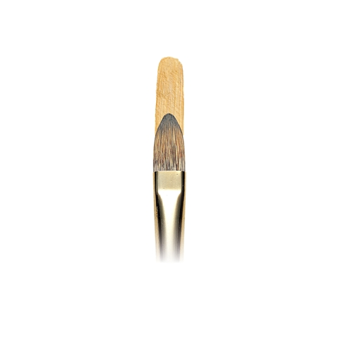 Winsor & Newton Professional Oil  & Acrylic Brush Monarch Filbert Long 2 - 0