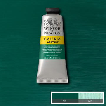 Winsor & Newton Galeria Acrylic Permanent Green Deep : 60ml