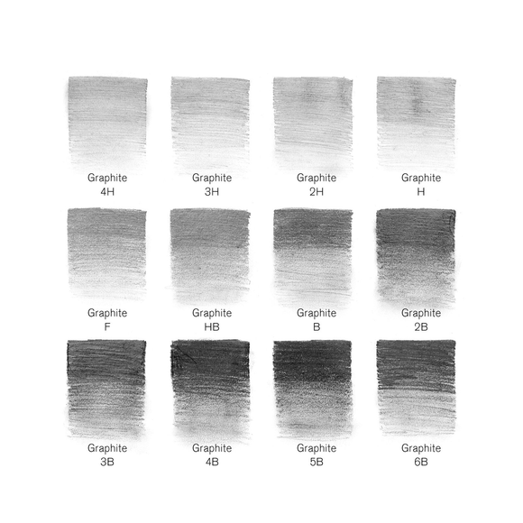 Winsor & Newton : Sketching set : Studio collection 12 piece set