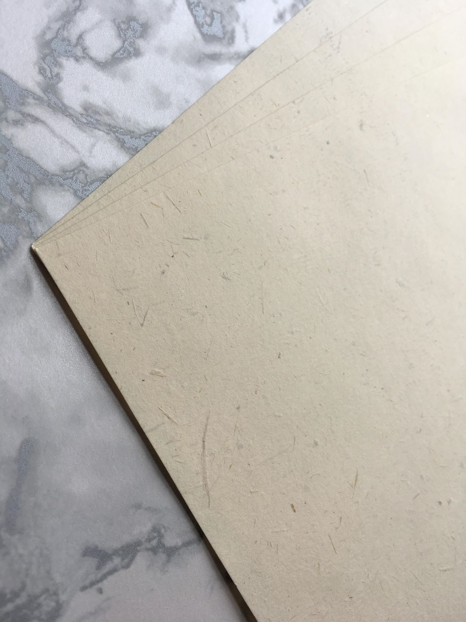 Golden Straw paper 120 gsm Handmade in Britains oldest Paper Mill 100% Recycled - 0