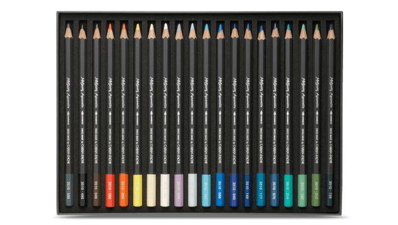 Caran d'Ache Museum Aquarelle Marina assortment of 20 colours