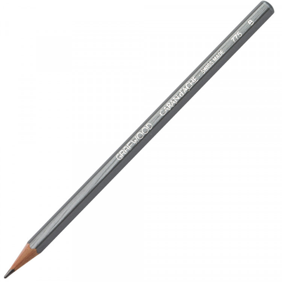 Caran d'Ache Grafwood Graphite Pencil 6B