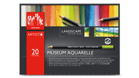 Caran d'Ache Museum Aquarelle Landscape assortment of 20 colours