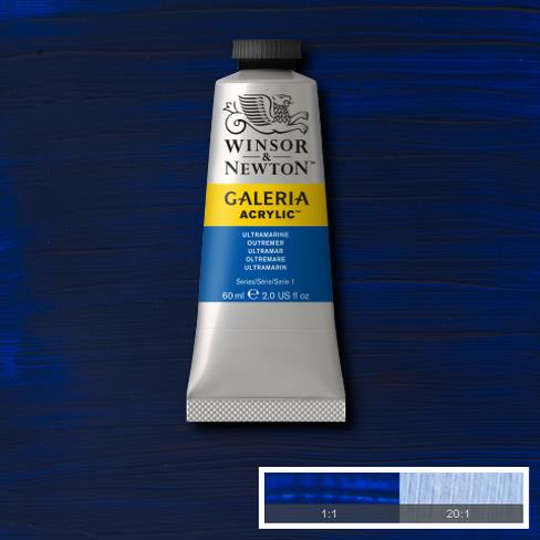 Winsor & Newton Galeria Acrylic Ultramarine 60ml