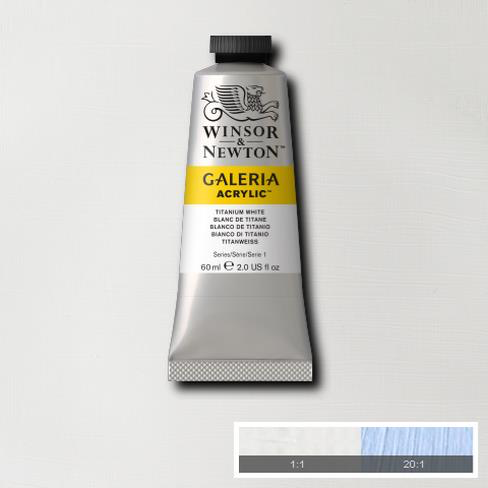 Winsor &  Newton Galeria Acrylic Paint Titanium White 60ml