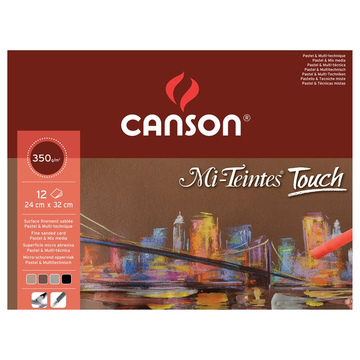 Canson Mi Teintes Touch : Pastel Paper : 350 gsm : 24 x 32 cm