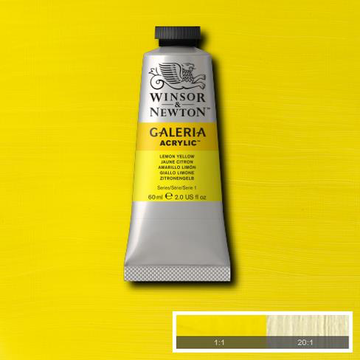 Winsor & Newton Galeria Acrylic Lemon Yellow 60ml