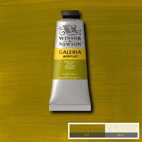 Winsor & Newton Galeria Acrylic Green Gold 60ml