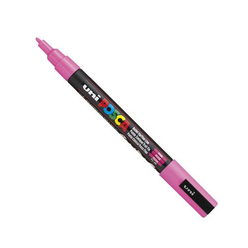Buy pink POSCA PC-3M Paint Markers Pen Fine nib 0.9mm - 1.3mm Multiple Options