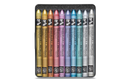 Caran d'Ache Neocolor I Pastels, 10 Metallic colours ( not Water-soluble)-3