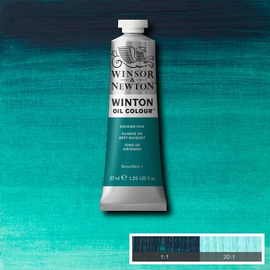 Winsor and Newton Oil :  Viridian Hue