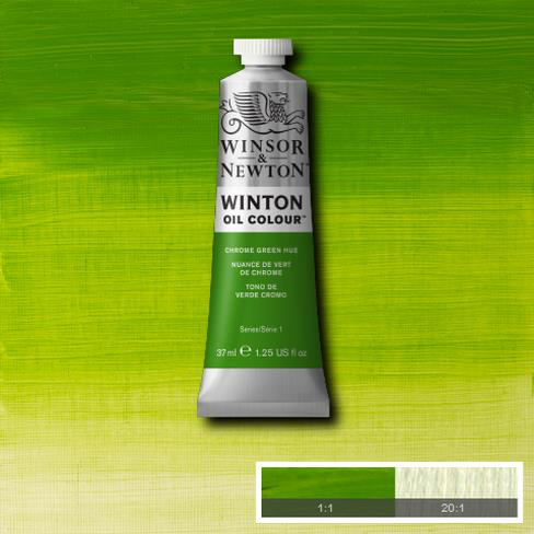 Winsor & Newton Oil Winton Oil Paint 37ml Chrome Green Hue