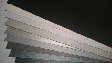 Pearlescent Greyscale Pack — 8 Sheets, Mixed gsm (A4)