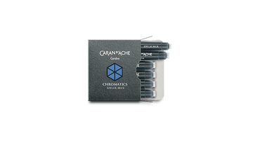 Caran d'Ache Fountain Pen Ink cartridge Blue
