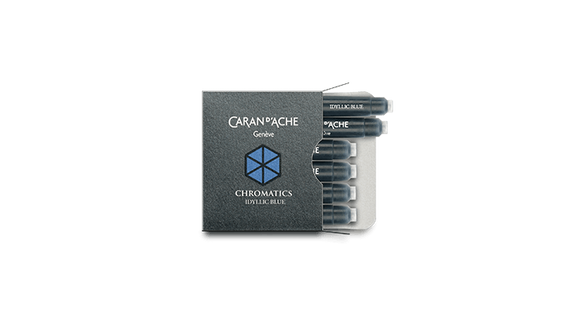 Caran d'Ache Fountain Pen Ink cartridge Blue