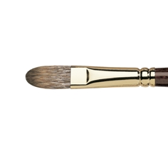 Winsor & Newton Professional Oil  & Acrylic Brush Monarch Filbert Long 12-1