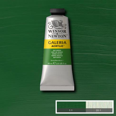 Winsor & Newton Galeria Acrylic Sap Green 60ml