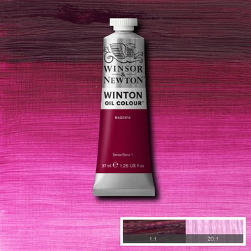 Magenta is a rich deep violet red colour. It is a transparent pigment. The name Magenta comes from a lake colour named in 1859 after the battle in Magenta, Italy.
