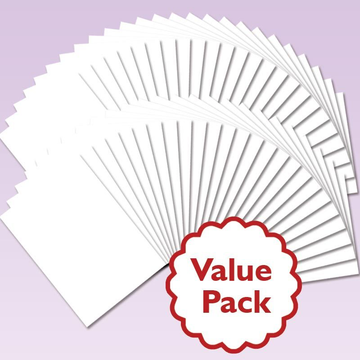 A4 Hunkdory Colour Me! Professional Stamping Card 40 Sheet Value Pack White Features a super-smooth uncoated finish perfect for true colour representation from your inks High quality 250gsm card Includes 40 A4 Sheets