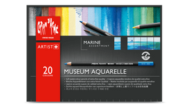 Caran d'Ache Museum Aquarelle Marina assortment of 20 colours