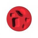 FIMO : Silicone push mould : Gem Stone-3
