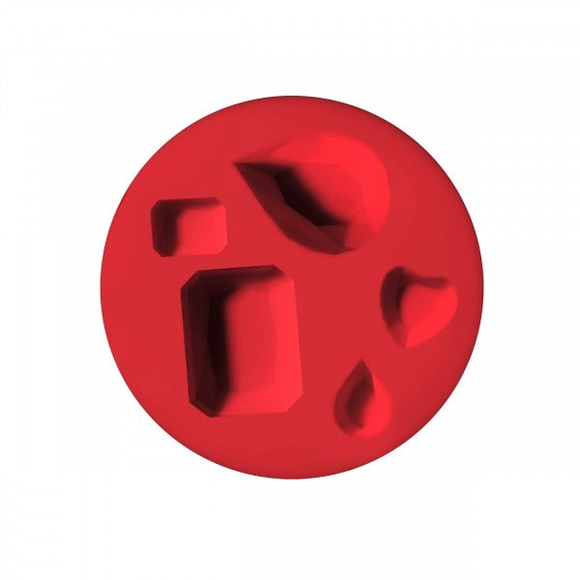 FIMO : Silicone push mould : Gem Stone