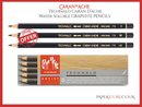 Caran d'Ache  Six assorted Technalo Water-soluble Graphite pencils
