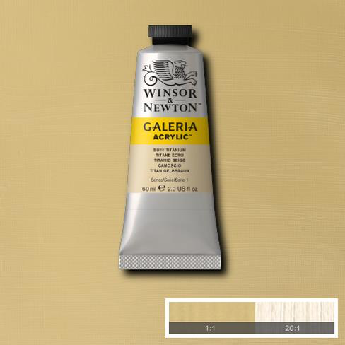 Winsor & Newton Galeria Acrylic Buff Titanium : 60ml