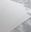 Gold and Silver Leaf 120 gsm specialist inclusion paper. Made using traditional methods to make, this is a wonderful and unusual paper contains randomised scattering of beautiful shimmering pieces of silver and gold leaf. 100% recycled and acid free, no bleach or acids are used during the making process. 