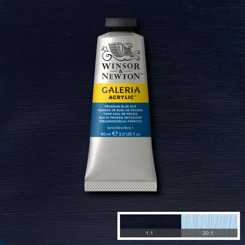 Winsor & Newton Galeria Acrylic Prussian Blue Hue 60ml