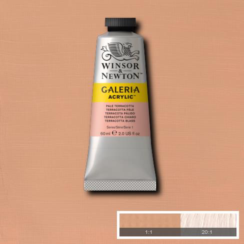 Winsor & Newton Galeria Acrylic Pale Terracotta : 60ml