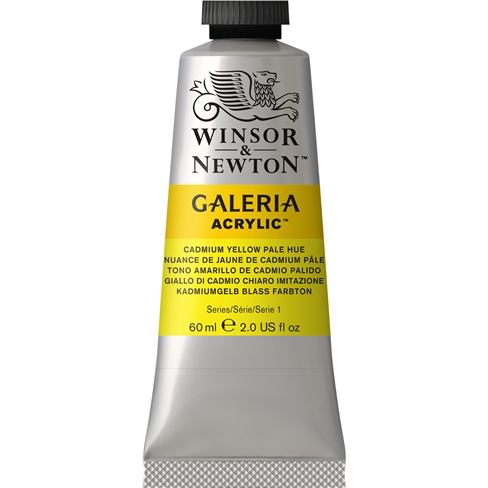 Winsor &  Newton Galeria Acrylic Cadmium Yellow Pale Hue : 60ml
