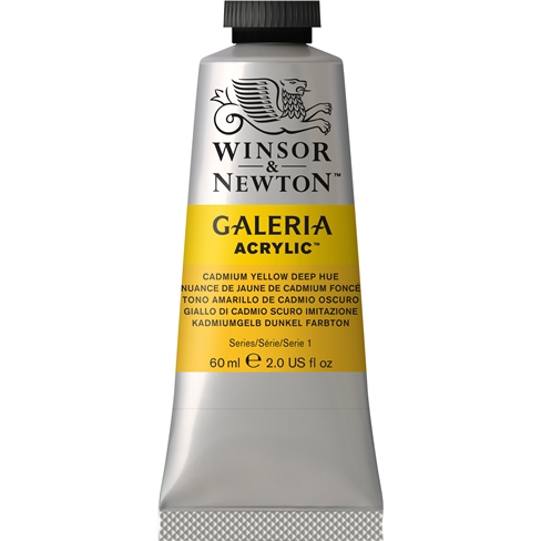 Winsor & Newton Galeria Acrylic Cadmium Yellow Deep Hue 60ml