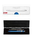 Caran d'Ache Pop Line ballpoint pen Blue Metal