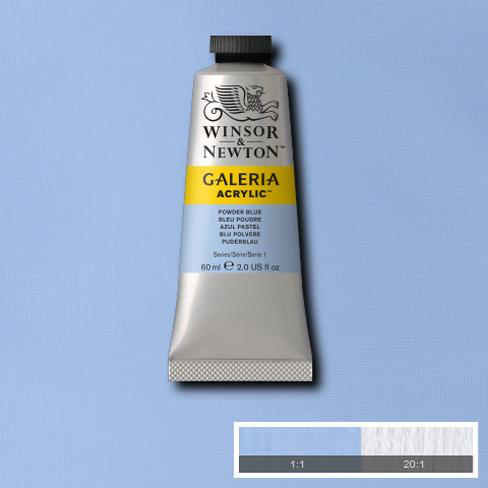 Winsor & Newton Galeria Acrylic Powder Blue : 60ml