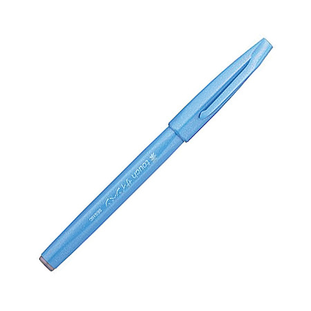 Buy sky-blue-ses15c-s Pentel Touch Brush Sign Pen SES15C assorted colours