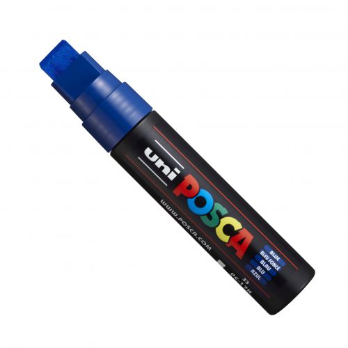 Buy blue POSCA PC-17K Paint Marker Pens Extra Broad 17mm chisel tip Multiple Options - Clearance