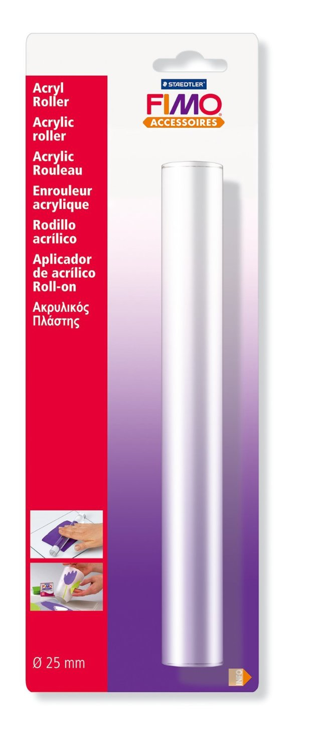 Fimo Acrylic Roller : 20cm diameter 25mm