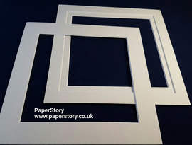 Ikea Ribba 23 cm square mount board : Arctic White